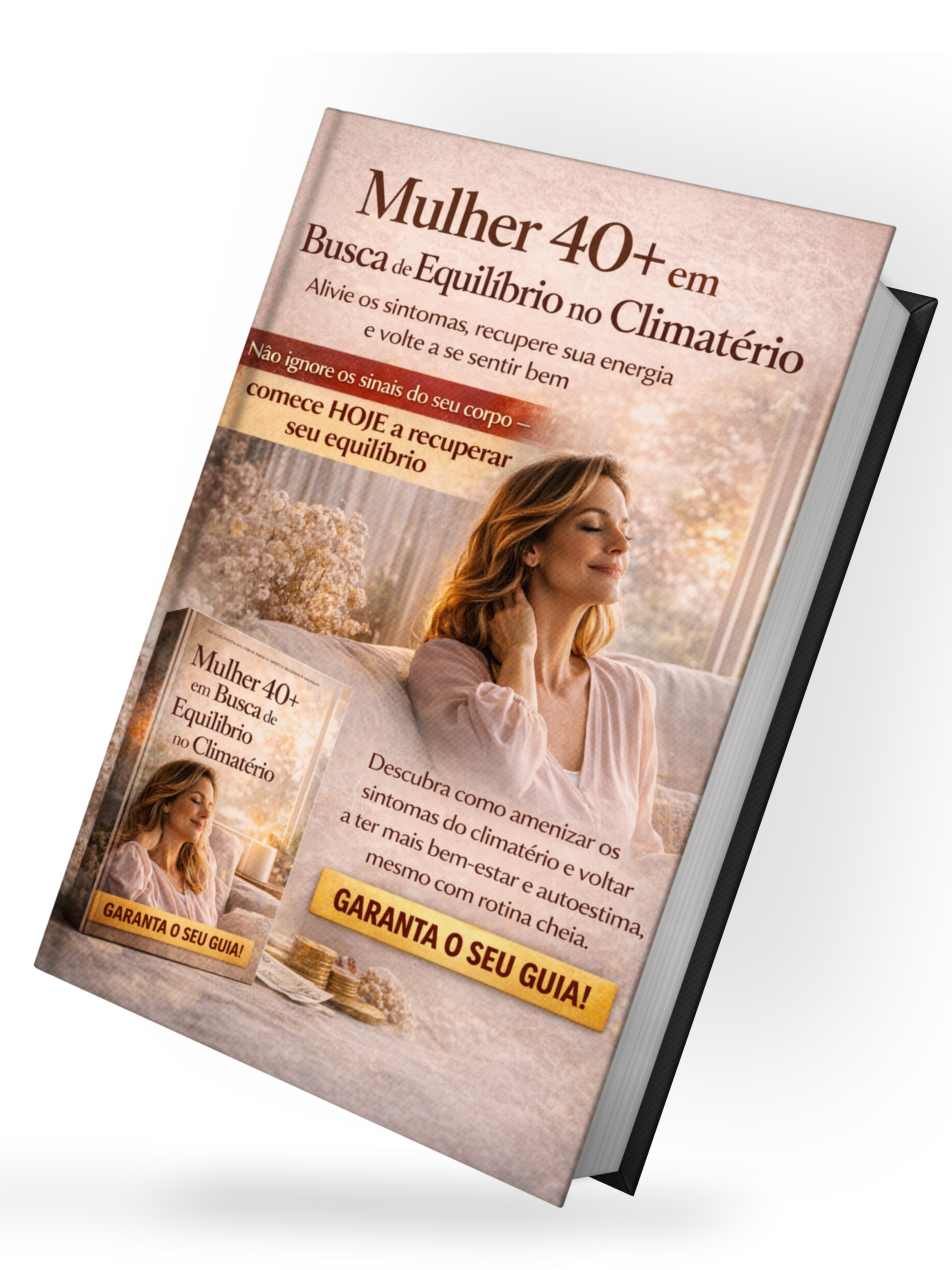 Capa do e-book Mulher 40+ em Busca do Equilíbrio no Climatério